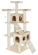 Drapaki dla kotów - TecTake Drapak dla kota Knuti 186 cm beżowy 400524 - miniaturka - grafika 1