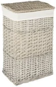 Kosze wiklinowe - Corsan Kosz wiklinowy szary 715L 40x29x60 cm 715L - miniaturka - grafika 1