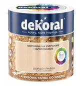 Farby zewnętrzne - Dekoral Akrylit W 2,5L Gorący Piasek farba matowa - miniaturka - grafika 1