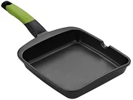 Patelnie - BRA Prior patelnia do grillowania z rowkami, 28 cm, wykonana z odlewu aluminiowego, z powłoką nieprzywierającą Teflon Classic A121457 - miniaturka - grafika 1