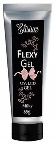 Elisium Flexy Gel Żel do paznokci Milky 65g - Żele do paznokci - miniaturka - grafika 2