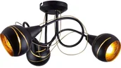 Lampy sufitowe - Globo Lighting RITA Lampa Sufitowa Czarny 3-punktowe Obszar wewnętrzny RITA Czas dostawy od 6-10 dni roboczych 54005-3D - miniaturka - grafika 1
