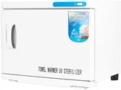 Frezarki do paznokci - ACTIVESHOP Podgrzewacz Do Ręcznikow Ze Sterylizatorem Uv-C 23 L Biały 10003_130979 - miniaturka - grafika 1