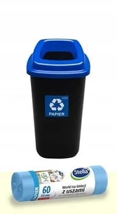 Kosz Do Segregacji Odpadów Śmieci Plastik 45 l. - Kosze na śmieci - miniaturka - grafika 2