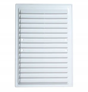 Parkanex Skośna Plastikowa 14*21CM Biała - Kratki wentylacyjne - miniaturka - grafika 3
