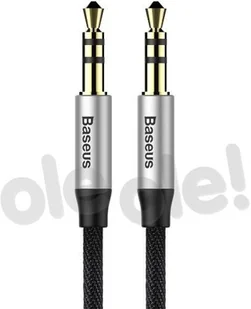 Baseus Kabel Baseus Minijack 3.5 Minijack 3.5 1.5m Czarny 30477-uniw - Kable - miniaturka - grafika 4