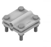 Piorunochrony - An-Kom Złącze uziomowe 4xM8, B=30mm AN-52/OG/ AN-52/OG/ - miniaturka - grafika 1