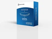 Akcesoria do odkurzaczy - Ecovacs D-KT00-2018 Zestaw akcesoriów dla zwierząt (1x szczotka, 1x pojemnik na kurz o pojemności 800 ml, 1 filtr) do robota mopującego i odkurzającego serii U2, oryginalna część zamienna D-KT00-2018 - miniaturka - grafika 1