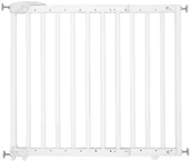 Zabezpieczenia dla dzieci - Badabulle barierka bezpieczeństwa DECO POP biała - miniaturka - grafika 1