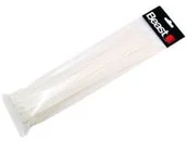 Inne mocowania - Besttool OPASKI ZACISKOWE NYLONOWE BIAŁE 300x4,7 mm 50 SZTUK 198300 - miniaturka - grafika 1