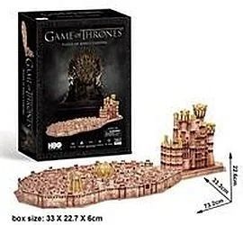 Dante Puzzle 3D Game of Thrones Królewska Przystań - Puzzle - miniaturka - grafika 2
