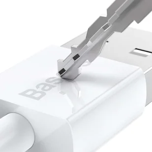 Baseus Wytrzymały kabel Superior USB do micro USB 2A 1m Biały CAMYS-02 - Kable Baseus Wytrzymały kabel Superior USB do micro USB 2A 1m Biały CAMYS-02 - Kable - miniaturka - grafika 5