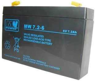 Akumulator żelowy 6,0V/7,2Ah MW - Akumulatory ogólnego zastosowania - miniaturka - grafika 4