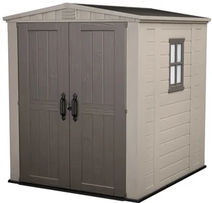 Keter Domek ogrodowy Factor, kremowy, 178x195,5x208 cm - Altany ogrodowe - miniaturka - grafika 3