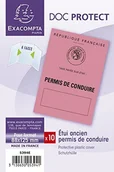 Koszulki na dokumenty - Exacompta schutzhuellen opakowanie, do kart kredytowych i Visitenkarten wykonany z gładkiego PCW 150 5394E - miniaturka - grafika 1