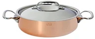 Garnki - De Buyer Prima Matera i zdejmowanym 6441.28 garnek do smażenia, miedź, pomarańczowy, 41 x 30,5 x 15 cm 6441.28 - miniaturka - grafika 1