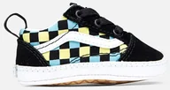 Buty dla chłopców - Vans obuwie ęce OLD SKOOL CRIB NEON GLOW) Black/Multi - miniaturka - grafika 1