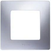 Klawisze i ramki - Legrand Ramka Niloe pojedyncza aluminium - miniaturka - grafika 1