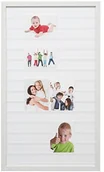 Ramki na zdjęcia - Deknudt Frames Deknudt klatek gallerina s41vf1-G-40.0 X 70.0 Collage-ramka na zdjęcia, do wkładania, biały, biały, 40 x 70 cm S41VF1-G-40.0X70.0 - miniaturka - grafika 1