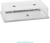 Tace i patery - Hendi Pokrywa z otwieraną klapą GN 1/1 427408 - miniaturka - grafika 1