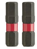 Bity - Milwaukee Końcówka hex, 3x25 mm, 2 szt - miniaturka - grafika 1