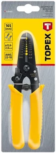 Topex szczypce do ściągania izolacji 150mm, 6'' 32D405 - Kombinerki i obcęgi - miniaturka - grafika 4