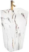 Umywalki - Rea Umywalka wolnostojąca imitacja kamienia ARIS U6906 - miniaturka - grafika 1