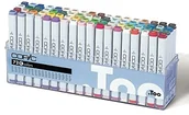 Kredki, ołówki, pastele i pisaki - Copic copic marker zestaw C (72 sztuk) C72C - miniaturka - grafika 1