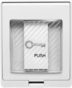 Akcesoria do alarmów - Yotogi Przycisk wyjścia natynkowy IP55 NO/COM PVC wodoodporny YPW8 - miniaturka - grafika 1