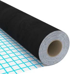 vidaXL Okleina meblowa samoprzylepna, ciemne drewno, 500x90 cm, PVC vidaXL - Naklejki na drzwi i meble - miniaturka - grafika 6