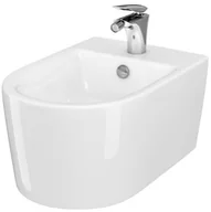 Bidety - Cersanit Inverto Bidet podwieszany 52x35,5 cm z otworem na baterię biały K671-002 - miniaturka - grafika 1