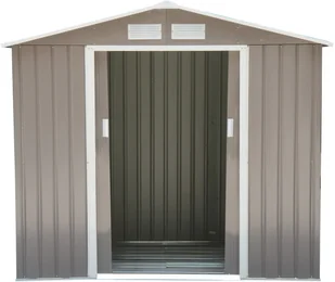 Outsunny ALTANA SCHOWEK NA NARZĘDZIA METALOWY 213 x 127 x 185 cm - Altany ogrodowe - miniaturka - grafika 2