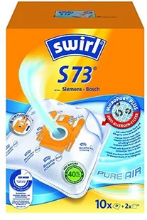Swirl S 73 Micropor Plus Worki Do Odkurzacza Siemens I Bosch Filtr Antyalergiczny 10 Sztuk Z 2 Filtrami S 73 - Akcesoria do odkurzaczy - miniaturka - grafika 2