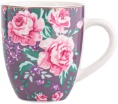 Kubki - Altom Kubek porcelanowy Charlotta 300 ml, fioletowy - miniaturka - grafika 1