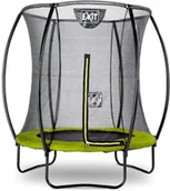Trampoliny - Exit Trampolina Exit Silhouette Lime 183 cm z siatką holenderska zielona 12.93.06.40 - miniaturka - grafika 1