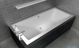 Riho Riho Lugo 170x75cm wanna prostokątna z hydromasażem Relaks + nogi + syfon BT01WPL-REL - Wanny z hydromasażem - miniaturka - grafika 6