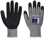 Rękawice robocze - Portwest A665GRRL zaawansowana rękawica odporna na przecięcie, regularna, rozmiar: Duża, szara A665GRRL - miniaturka - grafika 1