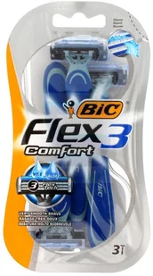 BiC Maszynka do golenia Flex 3 Comfort 3 sztuki - Maszynki do golenia i wkłady - miniaturka - grafika 4