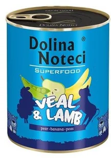 Dolina Noteci Superfood Cielęcina i Jagnięcina 800g - Mokra karma dla psów - miniaturka - grafika 2