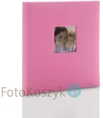 Albumy fotograficzne - Album Zep Cotton różowy XL (tradycyjny 60 kremowych stron) - miniaturka - grafika 1