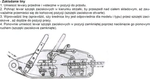 030 Przeciągarka linowa rukcug ręczna z lina udźwig 0,8 T długość liny 20m) 03076129 76129-uniw - Wciągarki 030 Przeciągarka linowa rukcug ręczna z lina udźwig 0,8 T długość liny 20m) 03076129 76129-uniw - Wciągarki - miniaturka - grafika 10