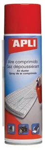 Apli Sprężone powietrze palne 400ml AP11826 - Środki i akcesoria czyszczące do komputerów - miniaturka - grafika 3