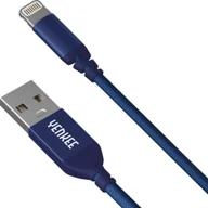 Ładowarki do telefonów - YENKEE przewód YCU 611 BE USB Lightning 1 m # z wartością produktów powyżej 89zł! - miniaturka - grafika 1