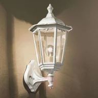 Lampy ogrodowe - ORION Kinkiet zewnętrzny Puchberg biało-złoty - miniaturka - grafika 1