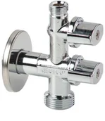 Akcesoria hydrauliczne - Zawór kątowy pralkowy Arco 1/2  x 3/4  x 3/8 - miniaturka - grafika 1