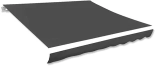 vidaXL Tkanina do markizy, antracytowa, 436 x 296 cm - Markizy - miniaturka - grafika 2