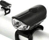 Lampki rowerowe - Merida Lampa przednia /akumulator/ USB czarna HL-MD076 - miniaturka - grafika 1