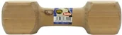 Zabawki dla psów - Nobby drewno wycofać hantle, 400 g - miniaturka - grafika 1