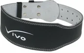 Pasy kulturystyczne - Vivo Skórzany pas kulturystyczny Vivo 5085 czarny 450174 - miniaturka - grafika 1