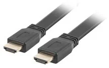 Lanberg lanberg Kabel HDMI-HDMI v2.0 1.8m czarny płaski 4K 60Hz pełna miedź (CA-HDMI-21CU-0018-BK) - Kable - miniaturka - grafika 3
